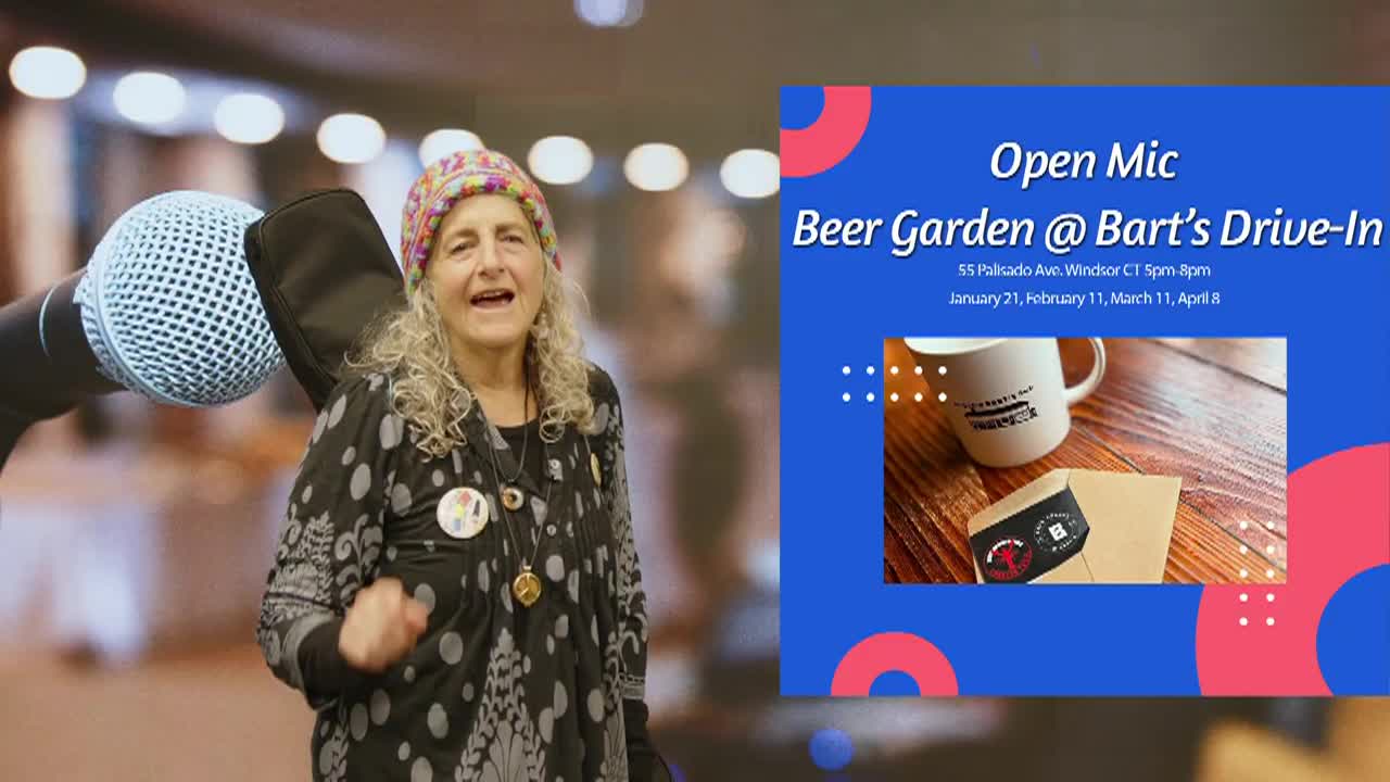 Beer Garden @ Bart's Drive-In  Monthly open Mic